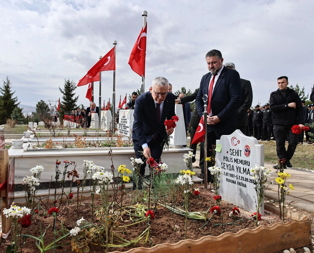 Sivas'ta şehitlerimiz için tören düzenlendi 3