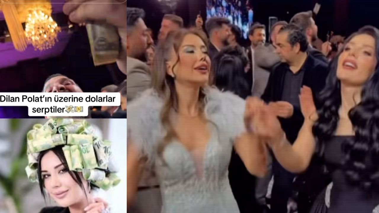 Dilan Polat Aleyna Dalveren’in Düğününde: Yine Dolarlar Havada Uçuştu 2