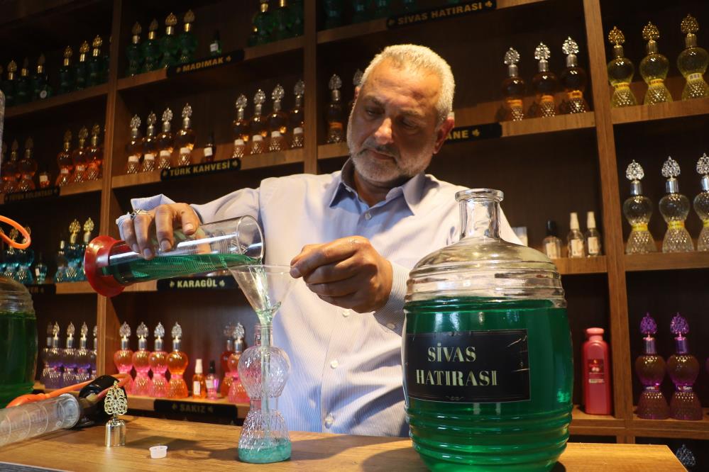 Sivas’ın kokusunu kolonyaya dönüştürdü