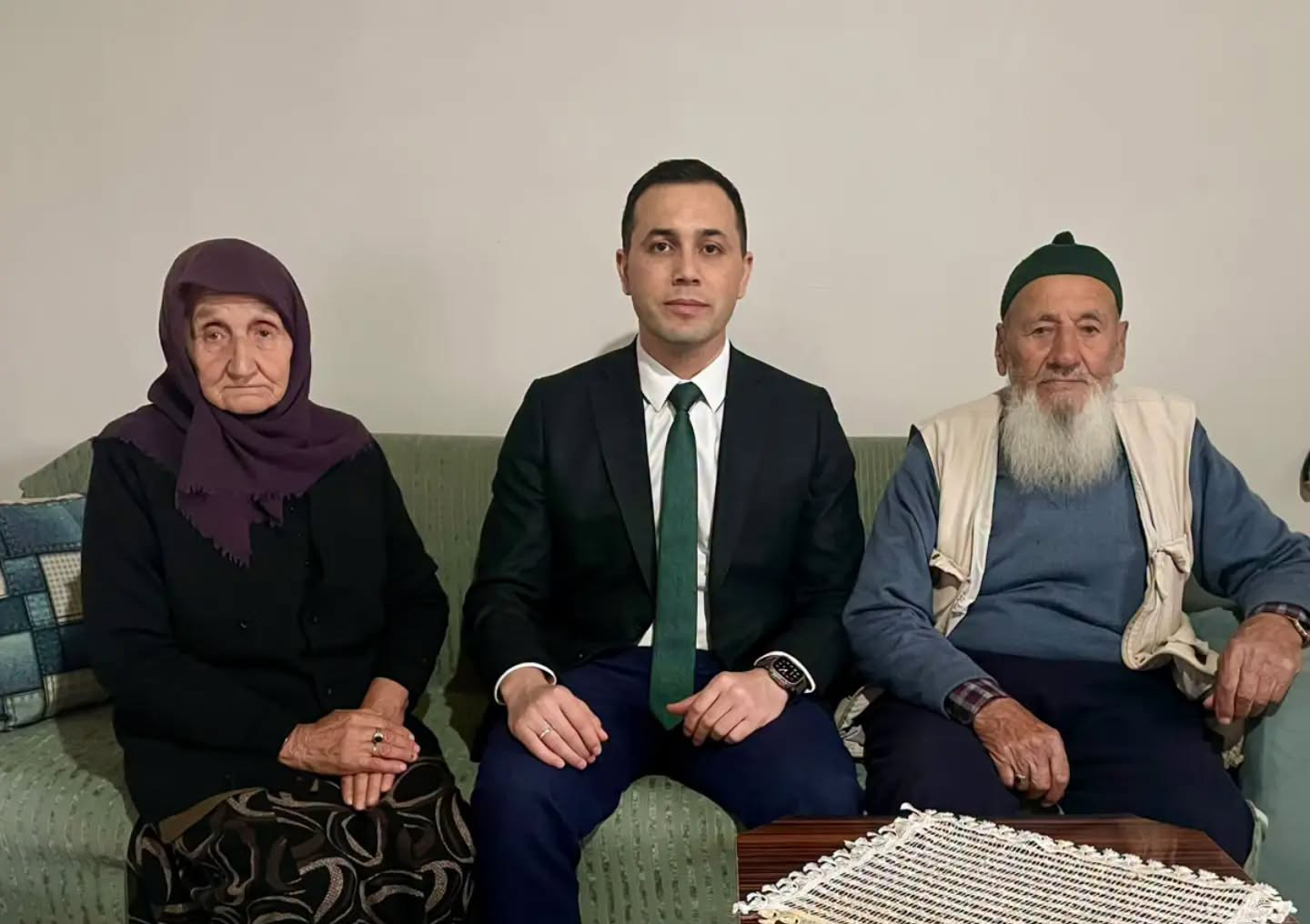 Ulaş Kaymakamı Avcı yaşlıları ziyaret etti