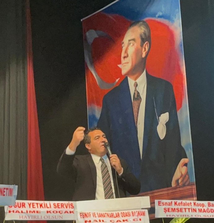 YENİ Parti Gürün İlçe Başkanlığına yeniden Yusuf Koçak seçildi