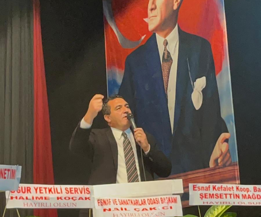 YENİ Parti Gürün İlçe Başkanlığına yeniden Yusuf Koçak seçildi
