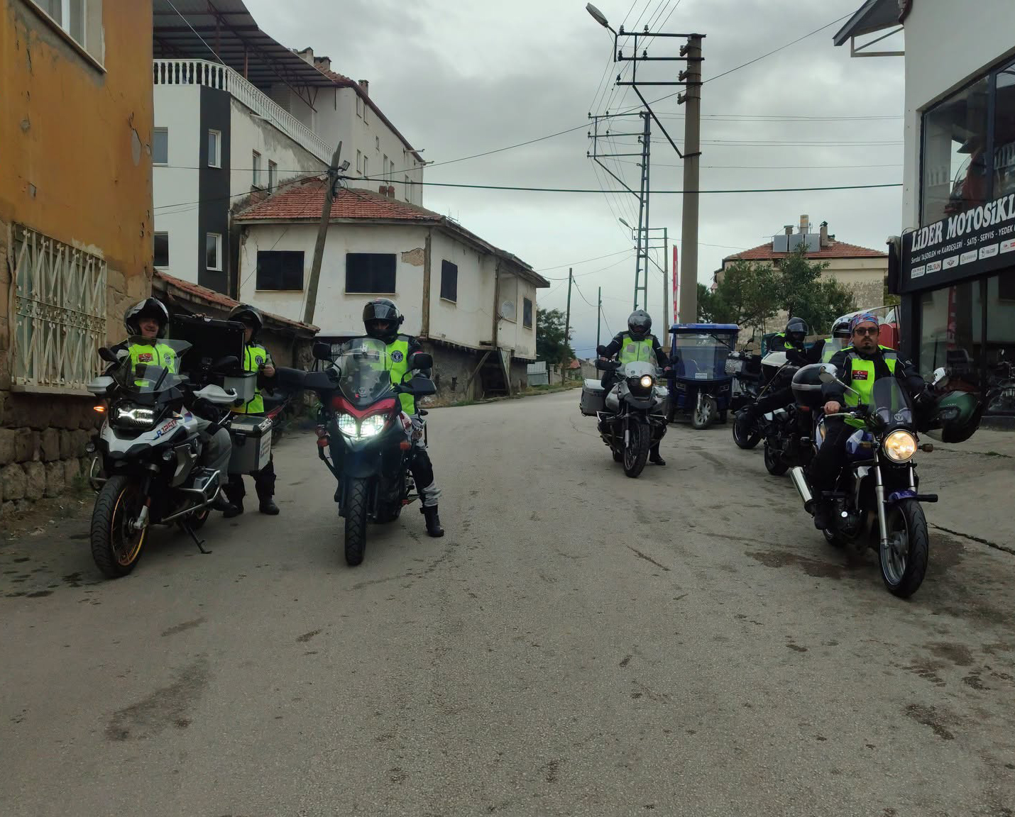 Sivaslı motosikletçiler yollara düştü! TEKNOFEST Güneydoğu'da Sivas rüzgarı esecek!
