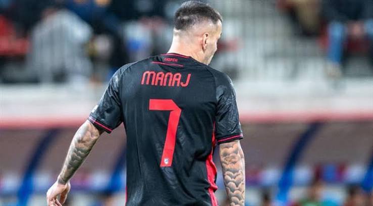 Rey Manaj Milli Takımda Golünü Attı! Arnavutluk Kaybetti!