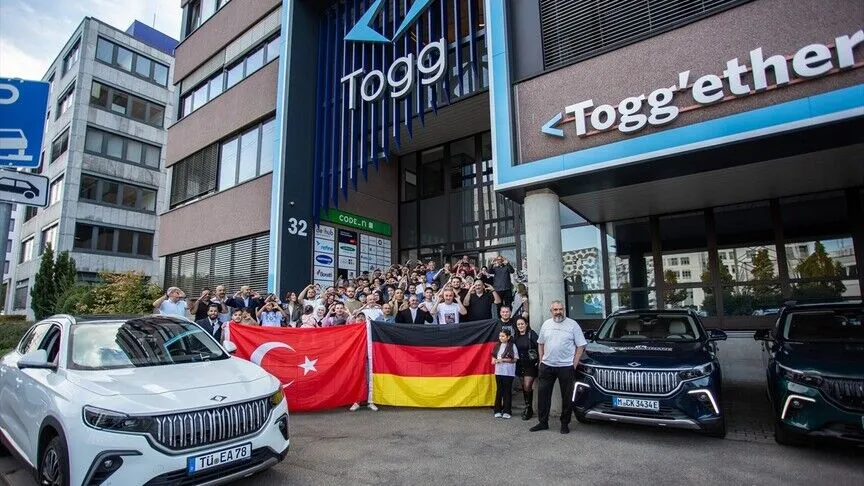 Togg rüzgarı Almanya’yı sardı