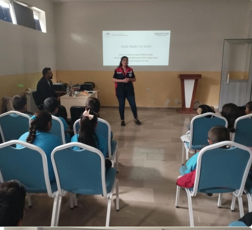 Minik öğrencilere gıda güvenliği ve hijyen anlatıldı