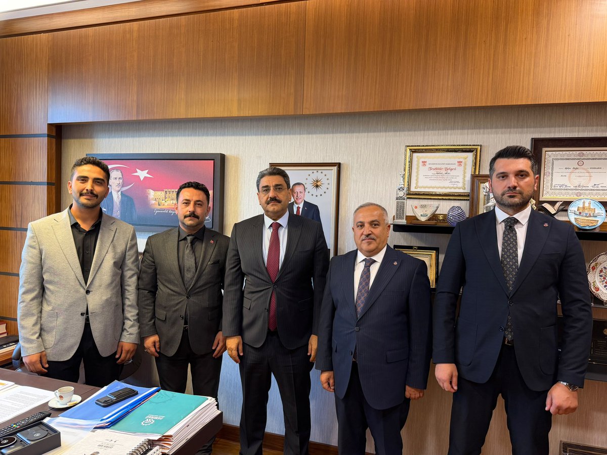Hakan Aksu Öz Sağlık-İş Sivas Heyetini TBMM’de Ağırladı!