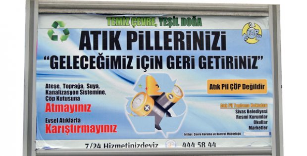 Atık Pil Çöp Değildir