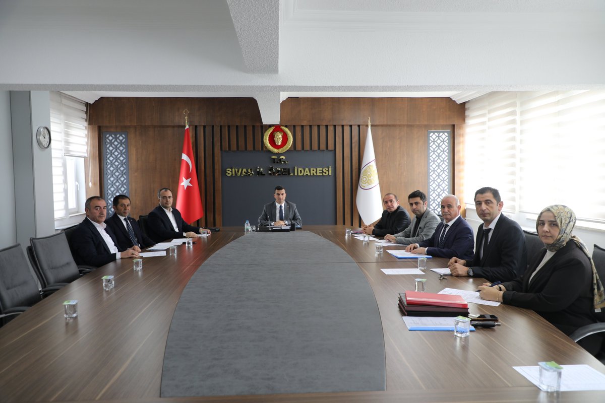 Sivas İl Özel İdaresi’nde İl Encümeni Toplandı!