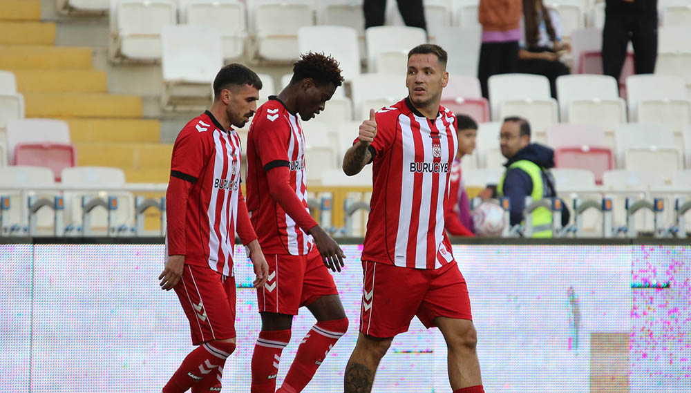 Sivasspor’dan 4 gollü şov!