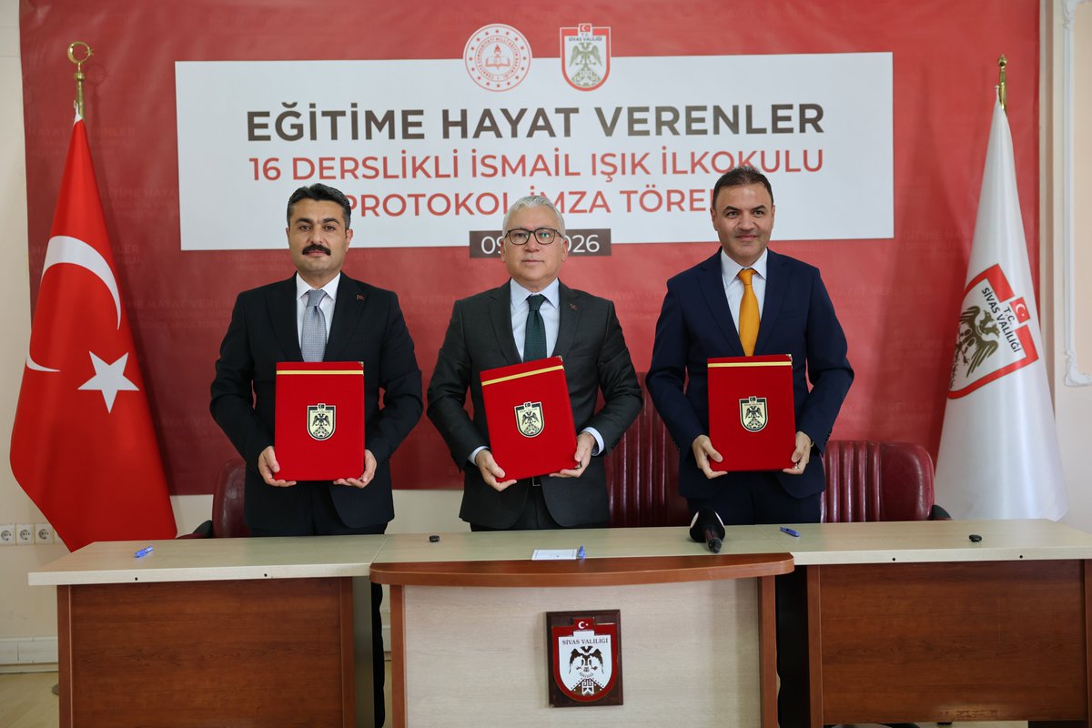 Sivas'a Hayırseverden 16 Derslikli Yeni Okul!