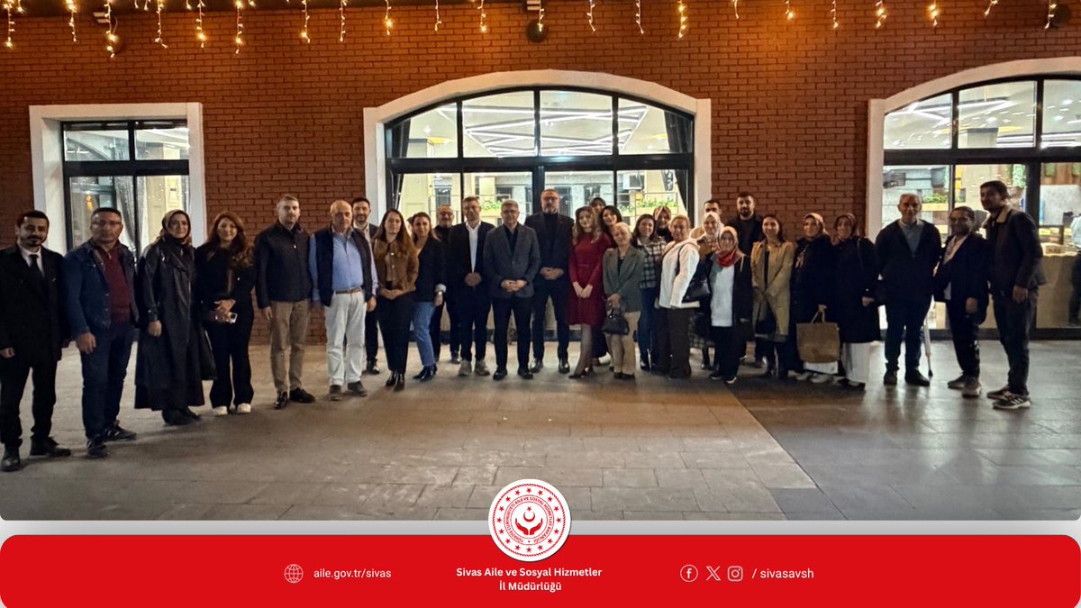 Sivas Aile ve Sosyal Hizmetler İl Müdürlüğünde Duygusal Veda!