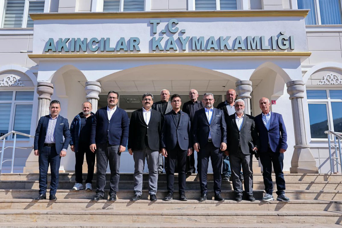 AK Parti Sivas Milletvekili Hakan Aksu'dan Akıncılar Kaymakamı Faruk Karababa'ya Ziyaret!