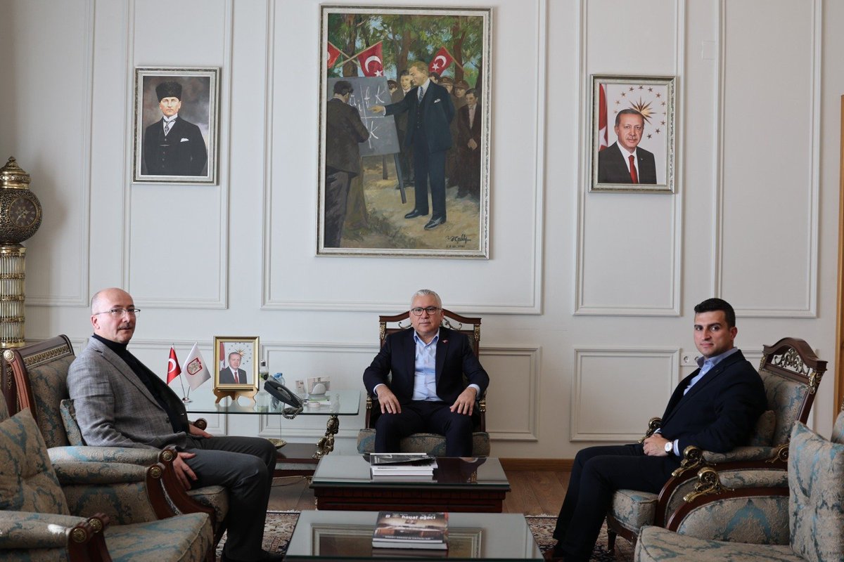 DMO Genel Müdürü Şinasi Candan'dan Sivas Valisi Yılmaz Şimşek'e Ziyaret!