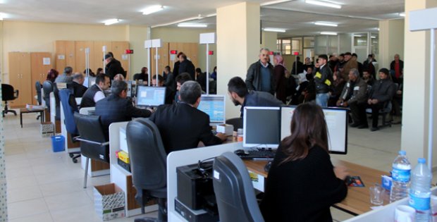 Nüfus Yeni Binasında Hizmete Başladı