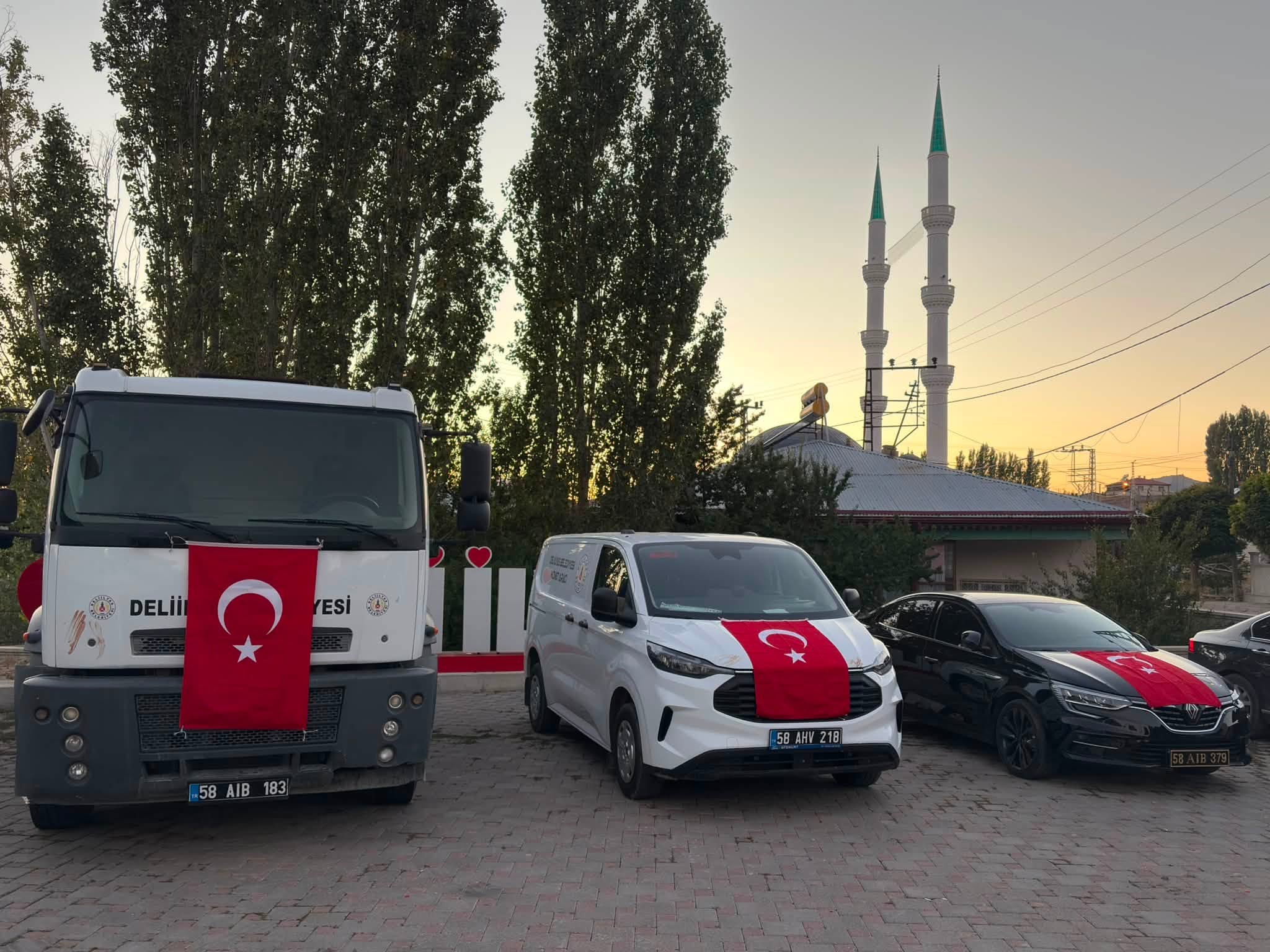 Deliilyas'ta yeni araçlar törenle yola çıktı!