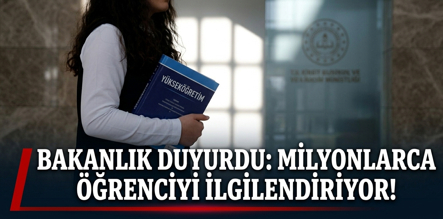 Üniversiteliler müjde! 2026-2027 KYK burs ve kredi başvuruları başladı!