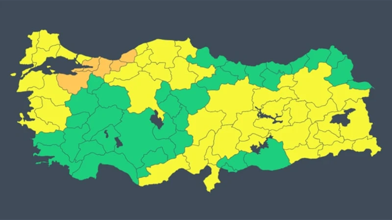 Meteoroloji 48 İl İçin Alarm Verdi! Sivas'a Sarı Kodlu Uyarı!