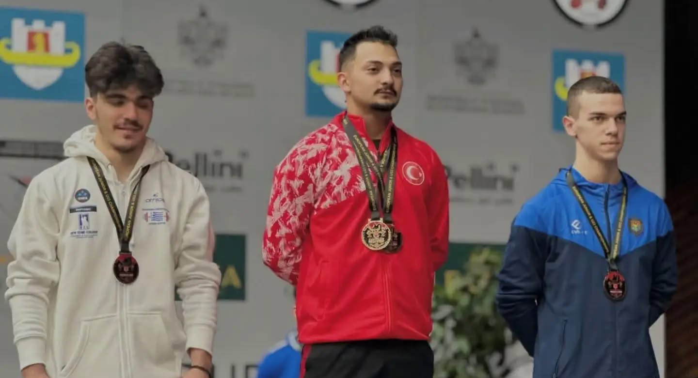 Sivaslı sporcu Avrupa şampiyonu oldu!