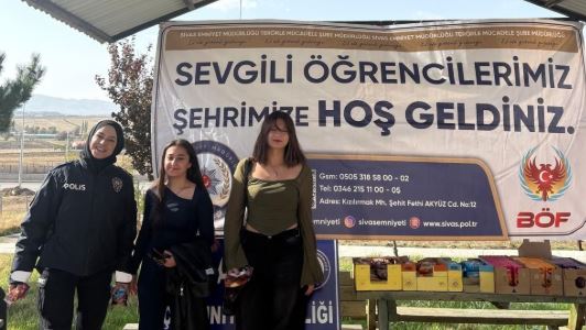 Sivas'ta öğrencilere güvenlik eğitimi