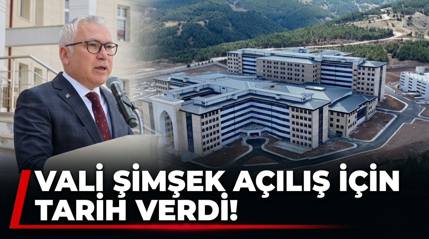 Vali Yılmaz Şimşek SCÜ Yeni Hastanesi'nde hasta kabulü için tarih verildi