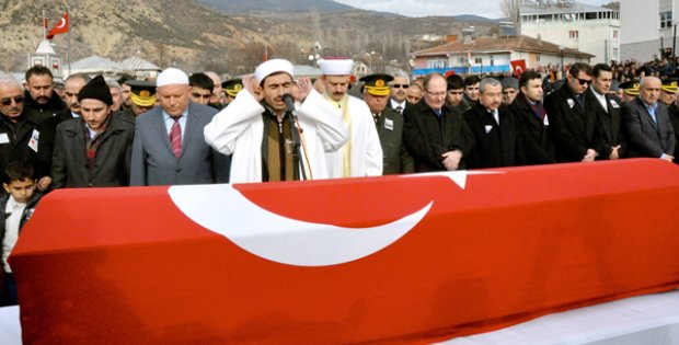 Sivas Şehidini Uğurladı