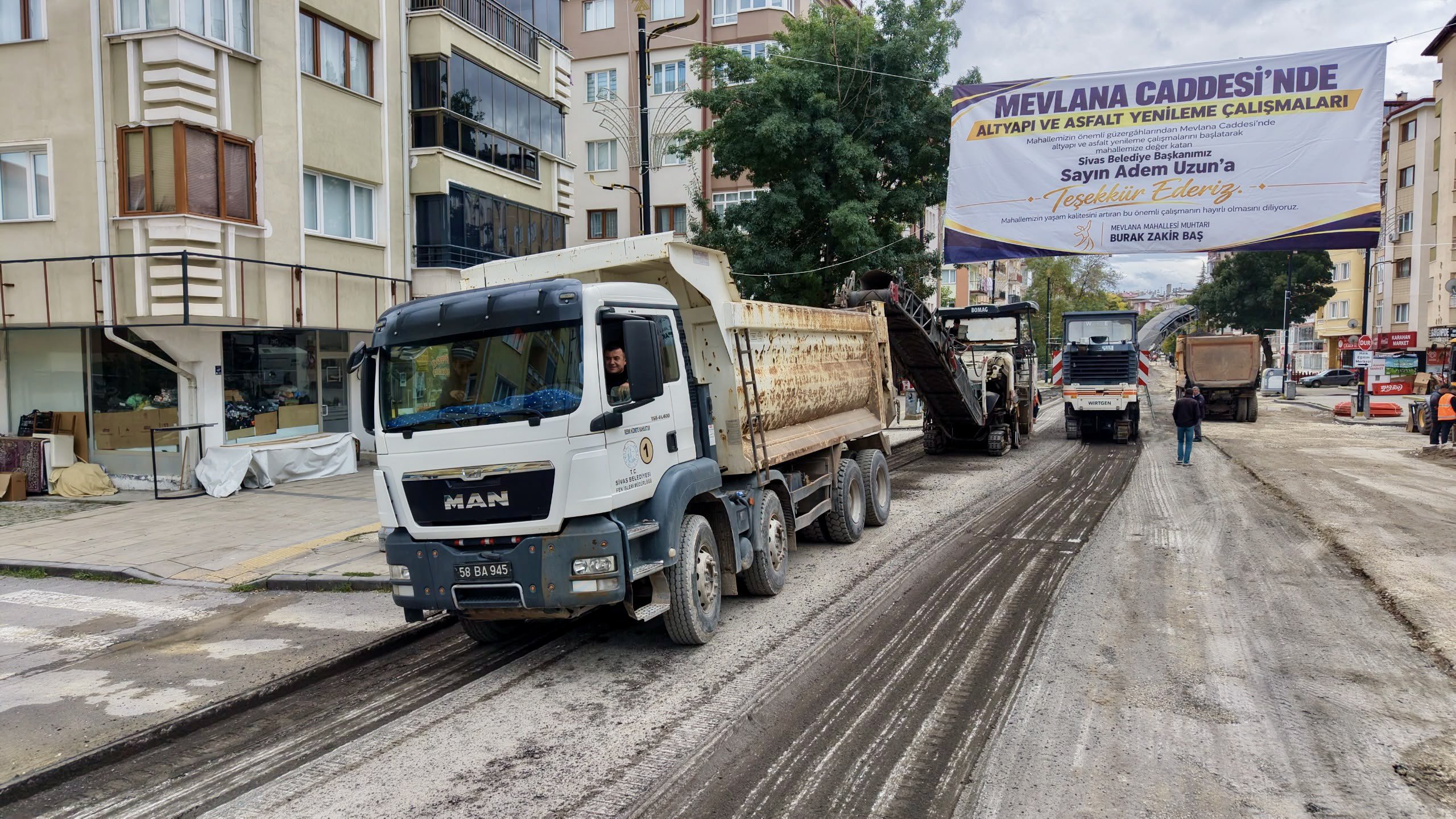 Mevlana Caddesi baştan aşağı değişiyor!