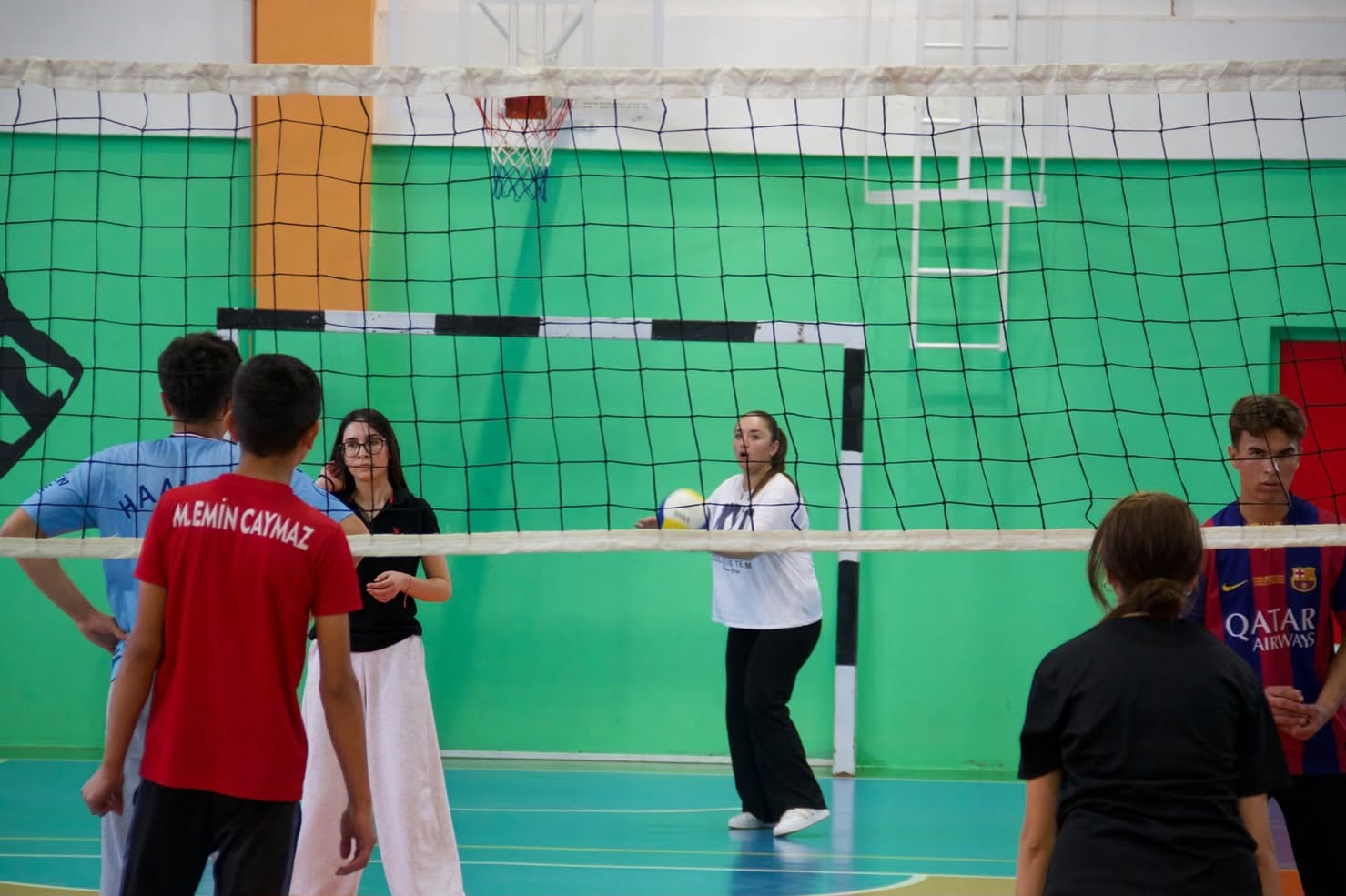 Altınyayla'da Cumhuriyet Bayramı coşkusu voleybol turnuvasıyla başladı