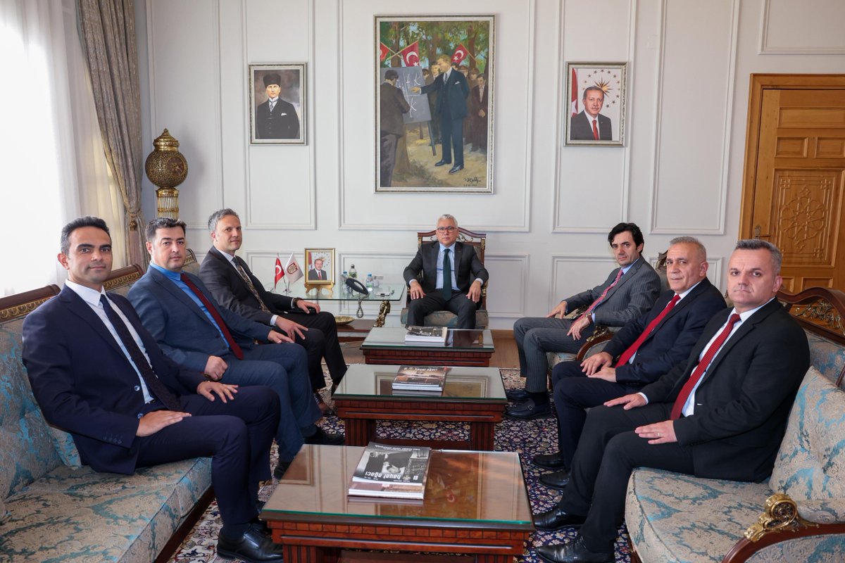SGK Heyetinden Vali Şimşek’e Ziyaret!