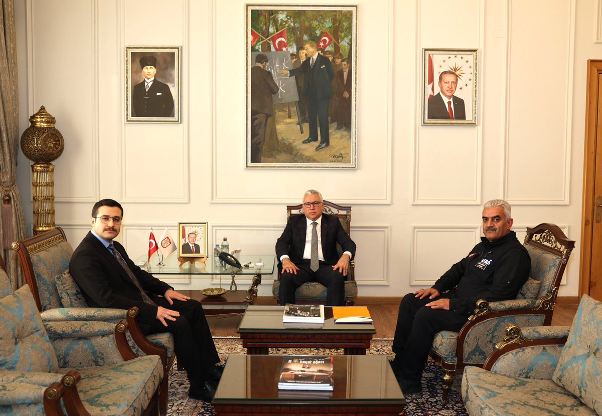 AFAD Heyetinden Vali Şimşek'e Ziyaret!
