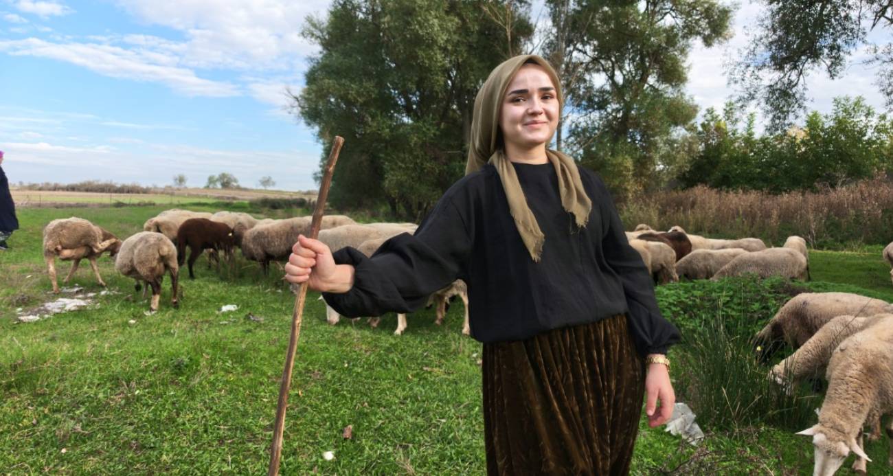 Devlet desteğiyle çiftçi olan genç kadın, hayallerine kavuştu
