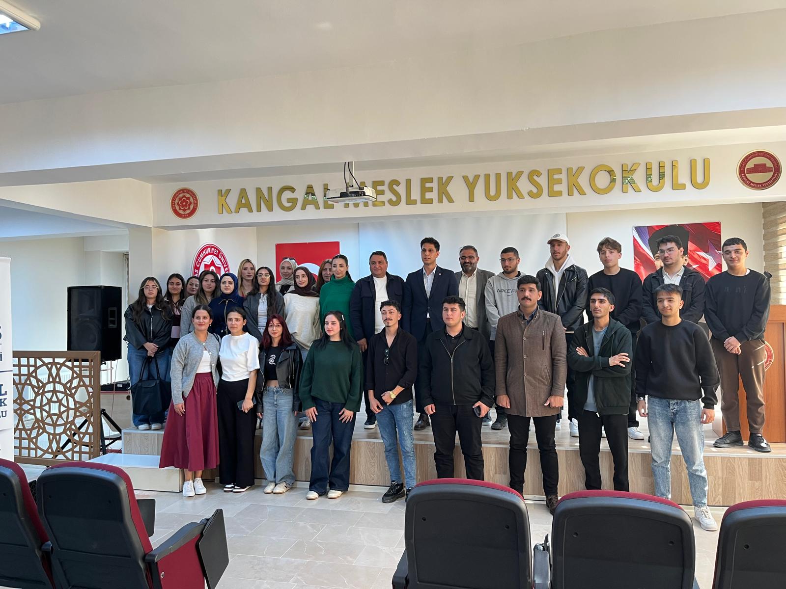 Kaymakam Vekili  öğrencilerle buluştu