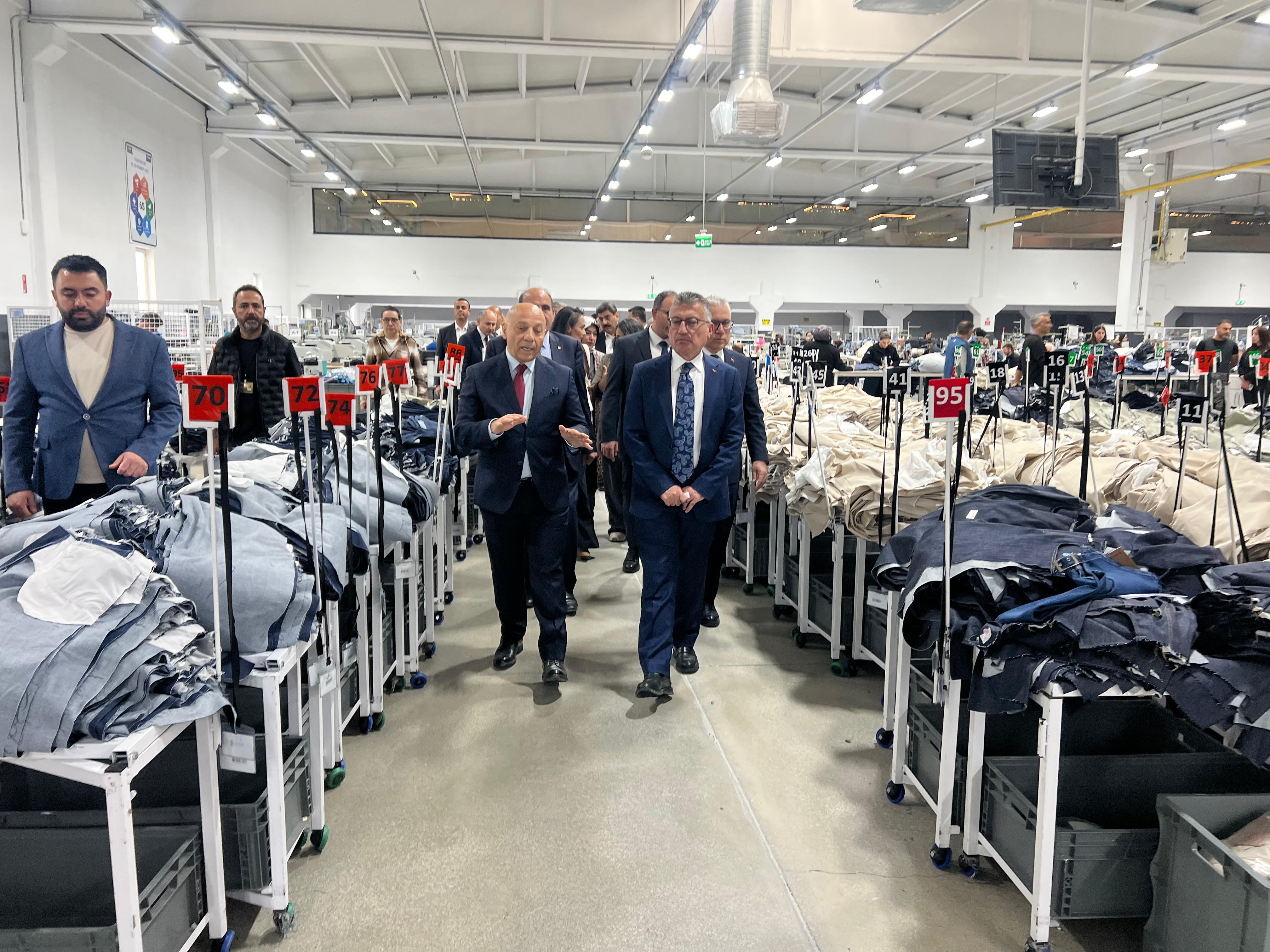 Güler’den OSB’de fabrika ziyareti