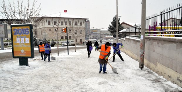 Belediye´den Kar Seferberliği