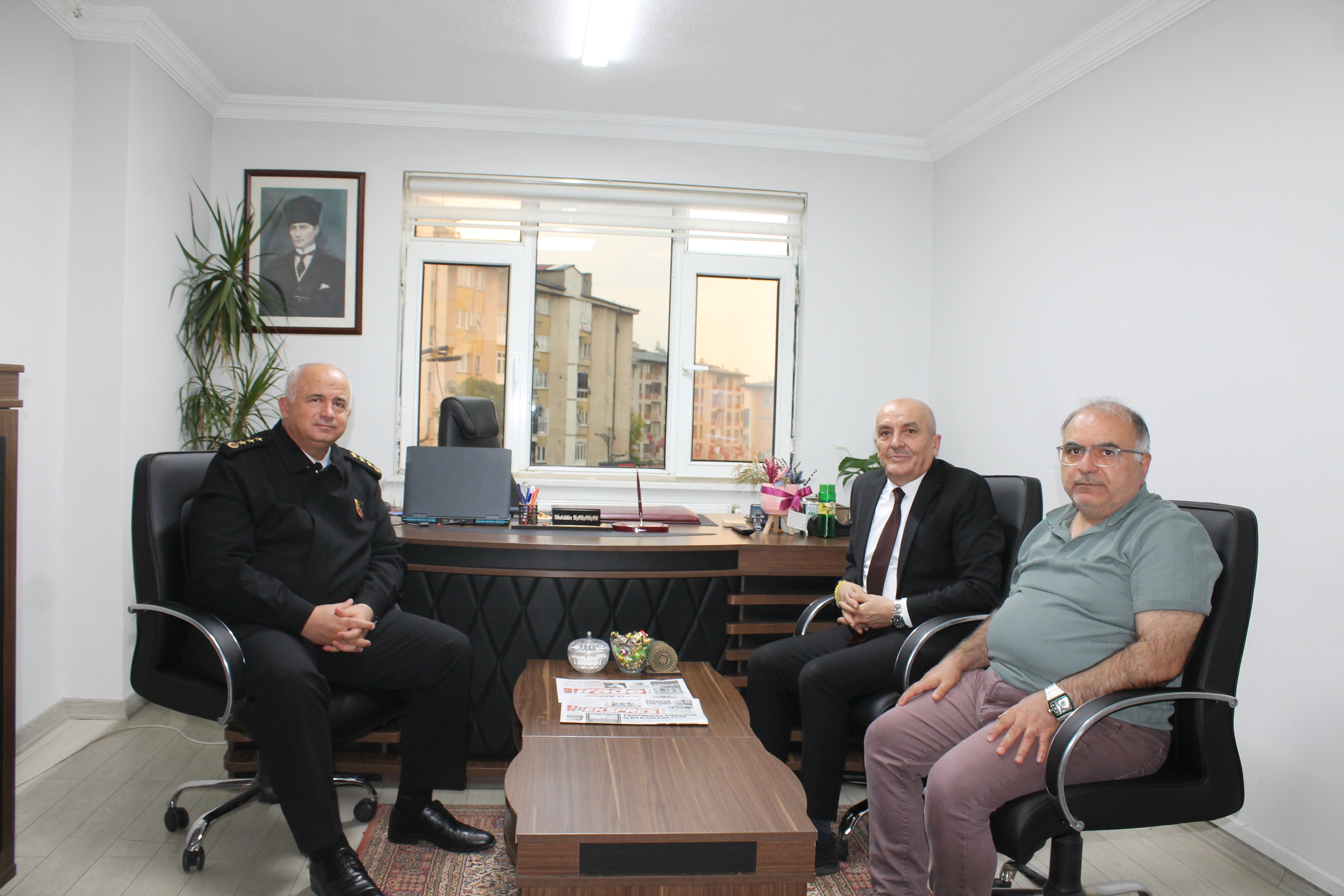 Taşkın’dan İrade Gazetesi'ne ziyaret
