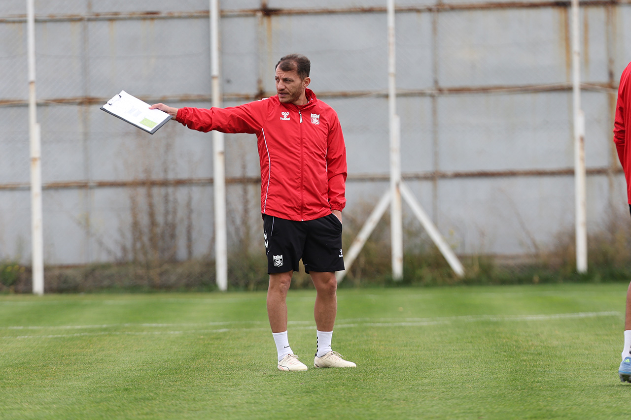 Sivasspor, Boluspor maçının hazırlıklarını sürdürdü