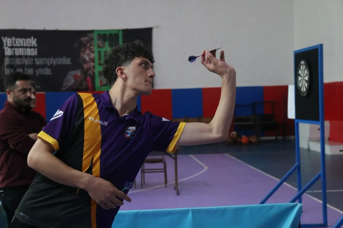 Sivas’ta dart il birinciliği heyecanı