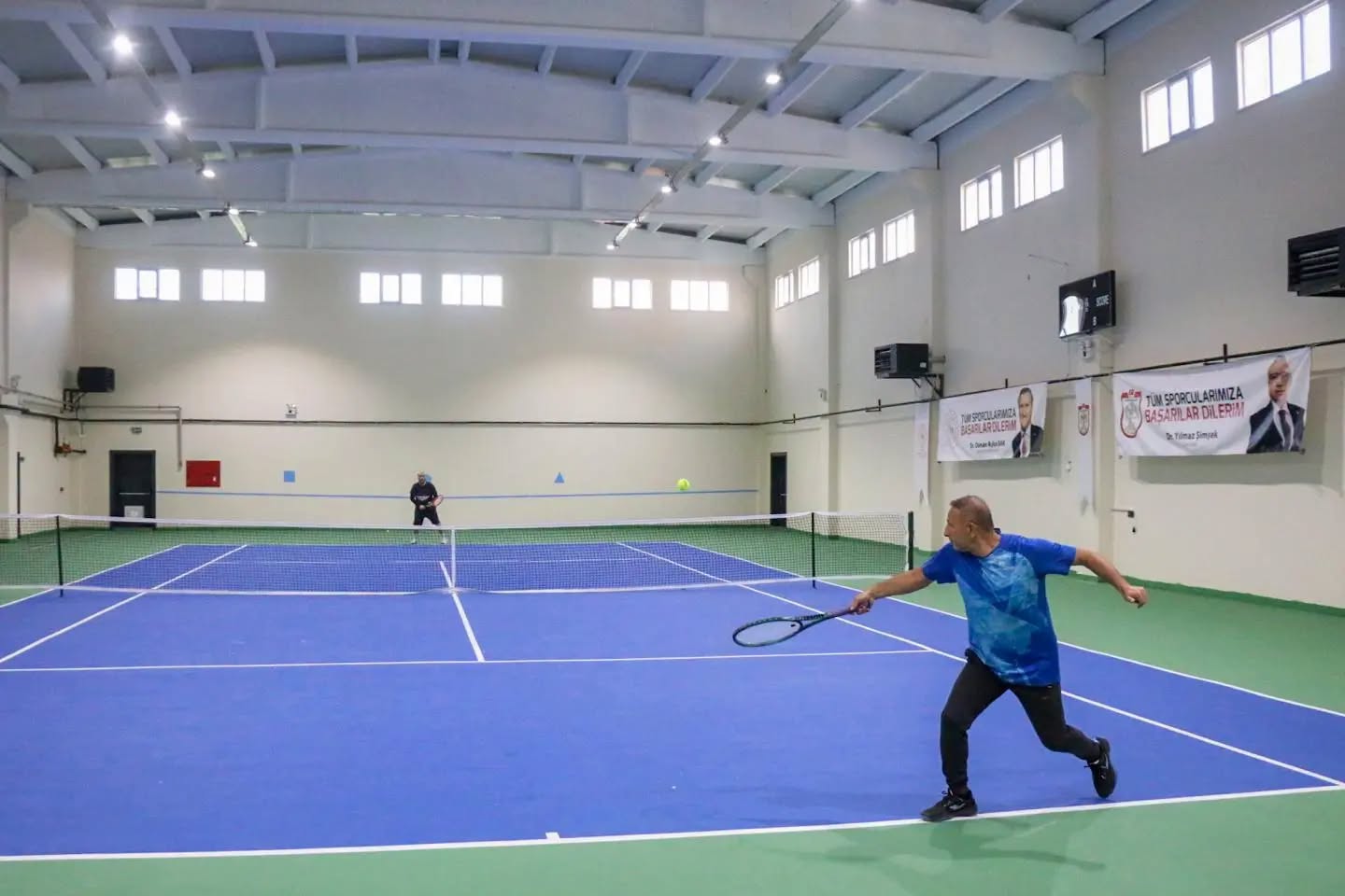 Sivas’ta tenis heyecanı sürüyor