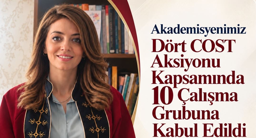 SCÜ’lü akademisyene  uluslararası görev