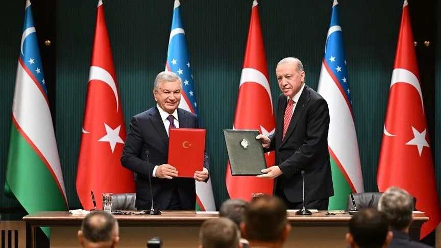 Türkiye ile Özbekistan arasında 5 anlaşma imzalandı