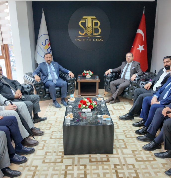 Eken: “Sivas’ın ekonomik gücünü birlikte büyütmeliyiz”