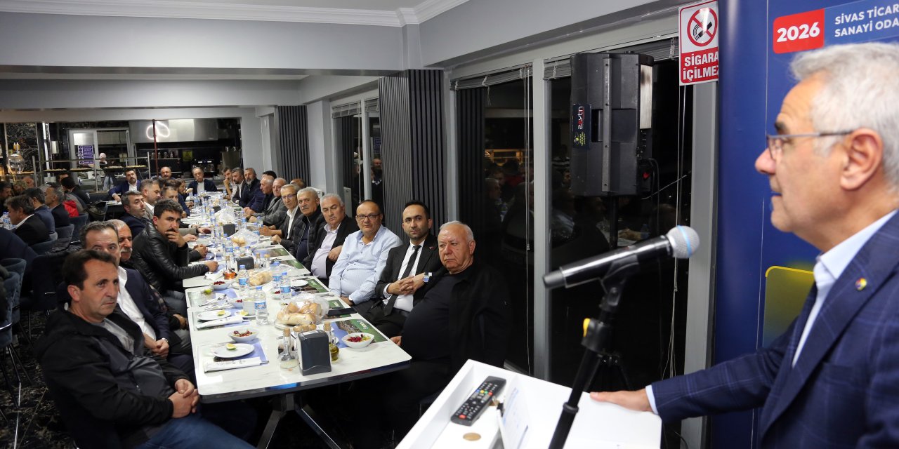 Sivas Ticaret ve Sanayi Odasından Divriği iş dünyasına ziyaret