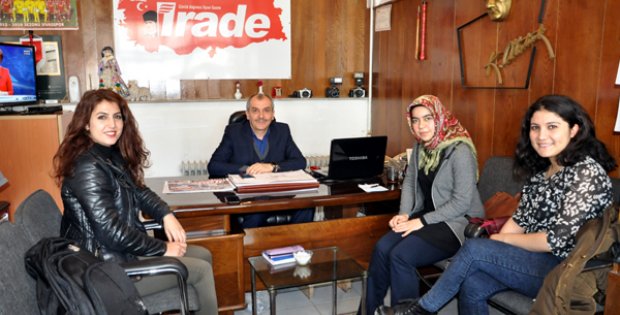 Öğrencilerden Gazetemize Ziyaret