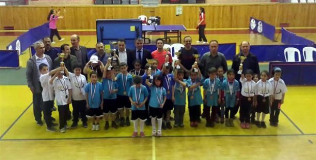 Minik Raketler Kupalarını Aldılar
