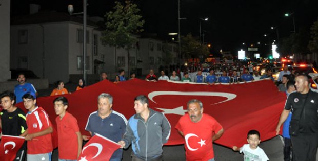 Sporcular Tek Ses Tek Yürek Oldu