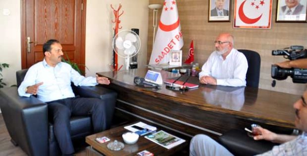 BBP´den SP İl Başkanlığına Ziyaret
