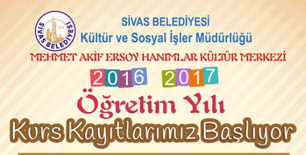 Yeni Yıl Kursları Başlıyor