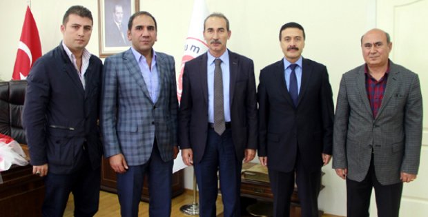Sivasspor´da Rektör Alim Yıldız´a Ziyaret