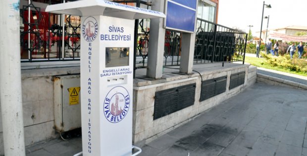 Engelli Araç Şarj İstasyonu Kuruldu