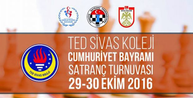 TED Sivas Koleji Cumhuriyet Bayramı Satranç Turnuvası Bugün